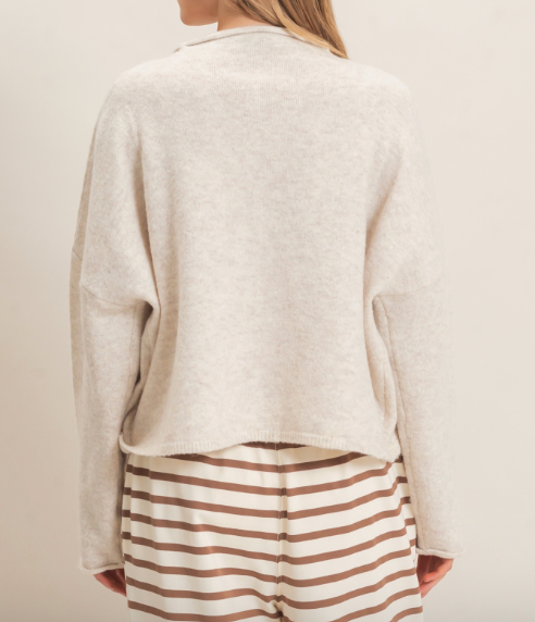 Phoenix Collared Sweater Cardigan (Three Colors)