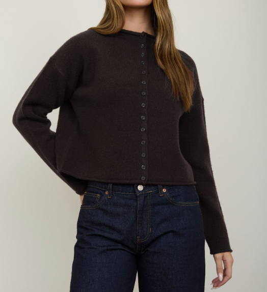 Kensley Mock Neck Cardigan