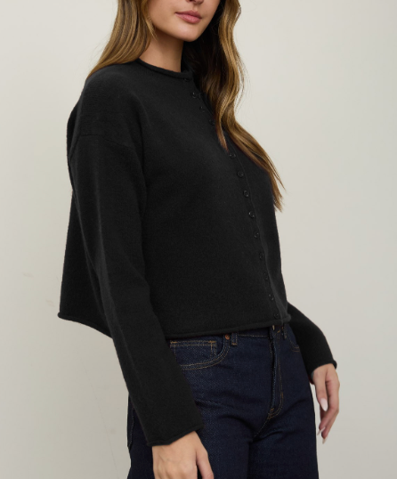 Kensley Mock Neck Cardigan