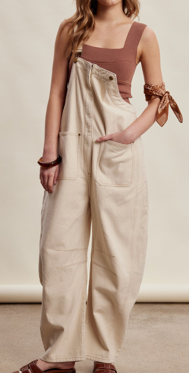 Charlie Barrel Leg Utility Overall