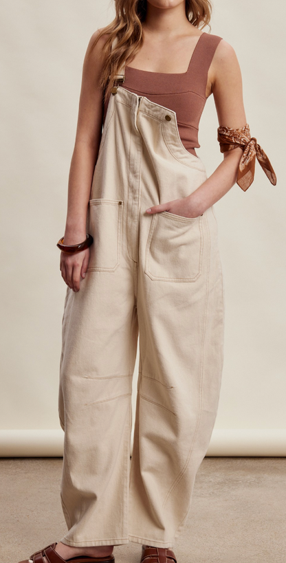 Charlie Barrel Leg Utility Overall
