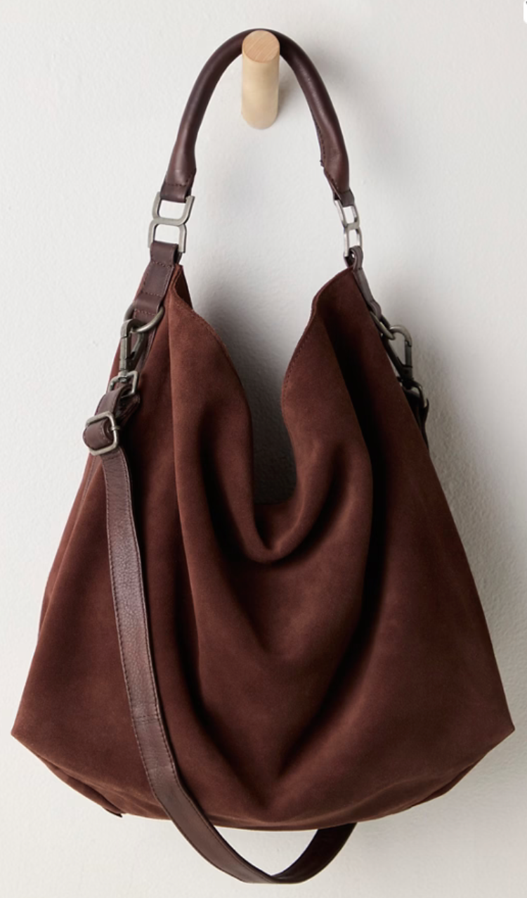 Suzie Suede Slouch Tote