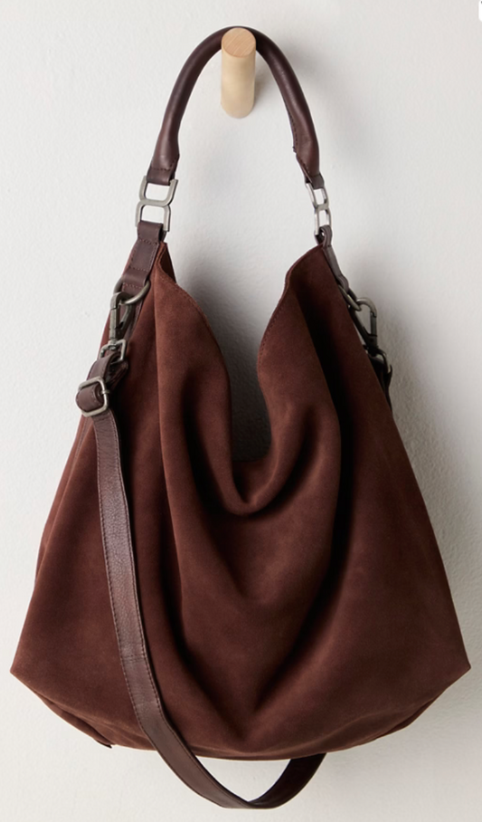Suzie Suede Slouch Tote