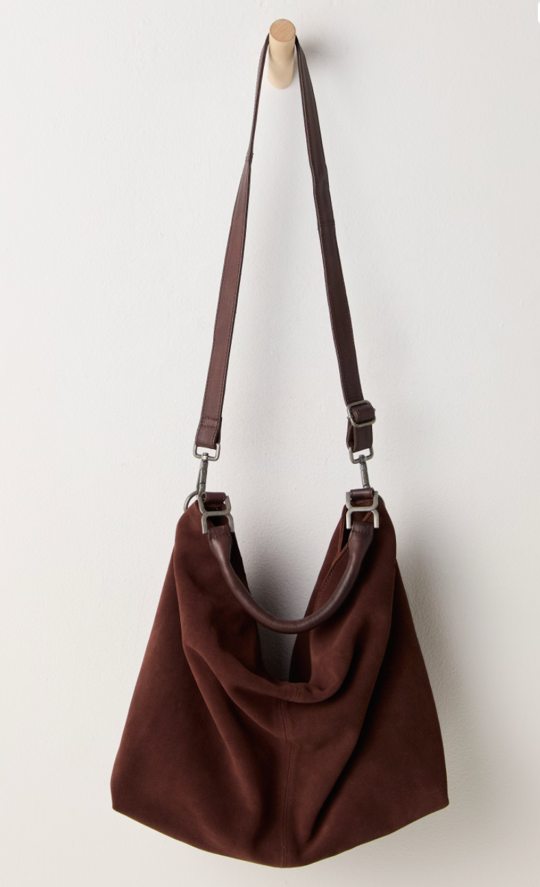 Suzie Suede Slouch Tote