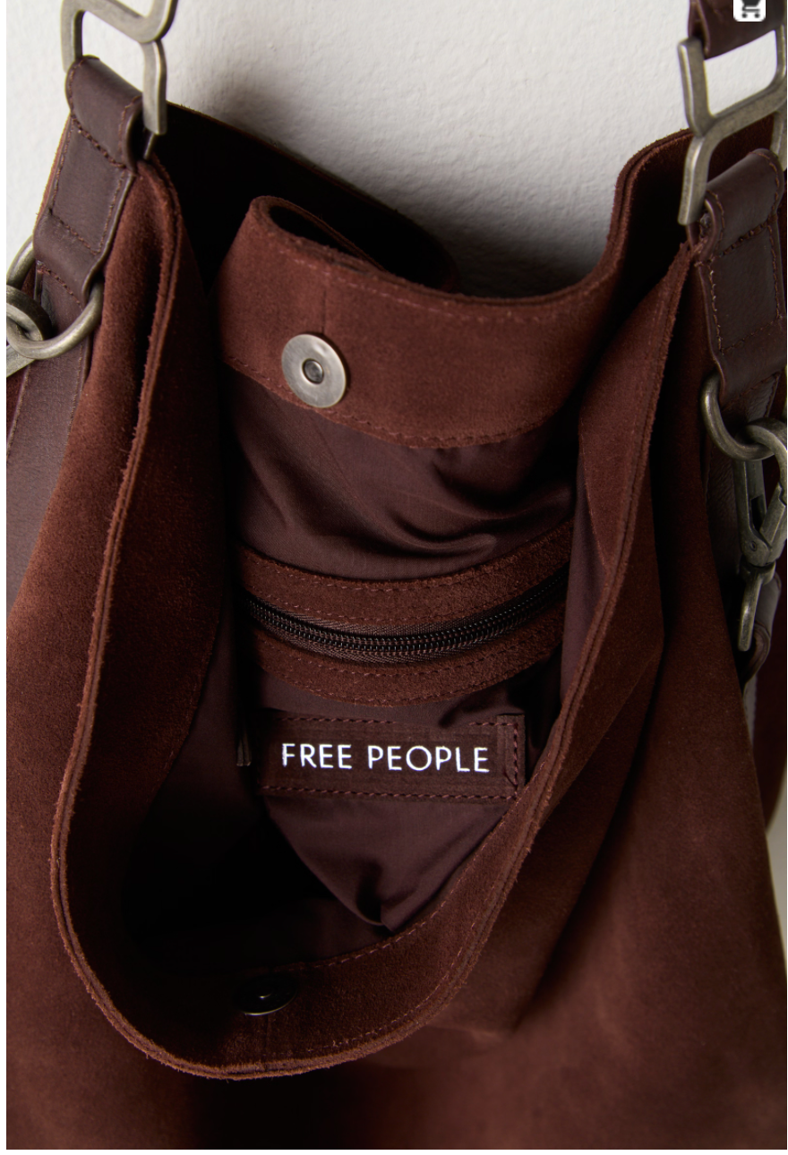 Suzie Suede Slouch Tote