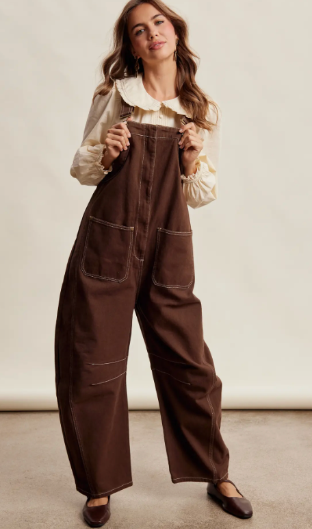 Charlie Barrel Leg Utility Overall