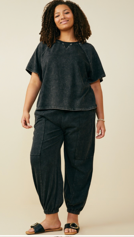 Dana Short Sleeve Sweatshirt (Plus)