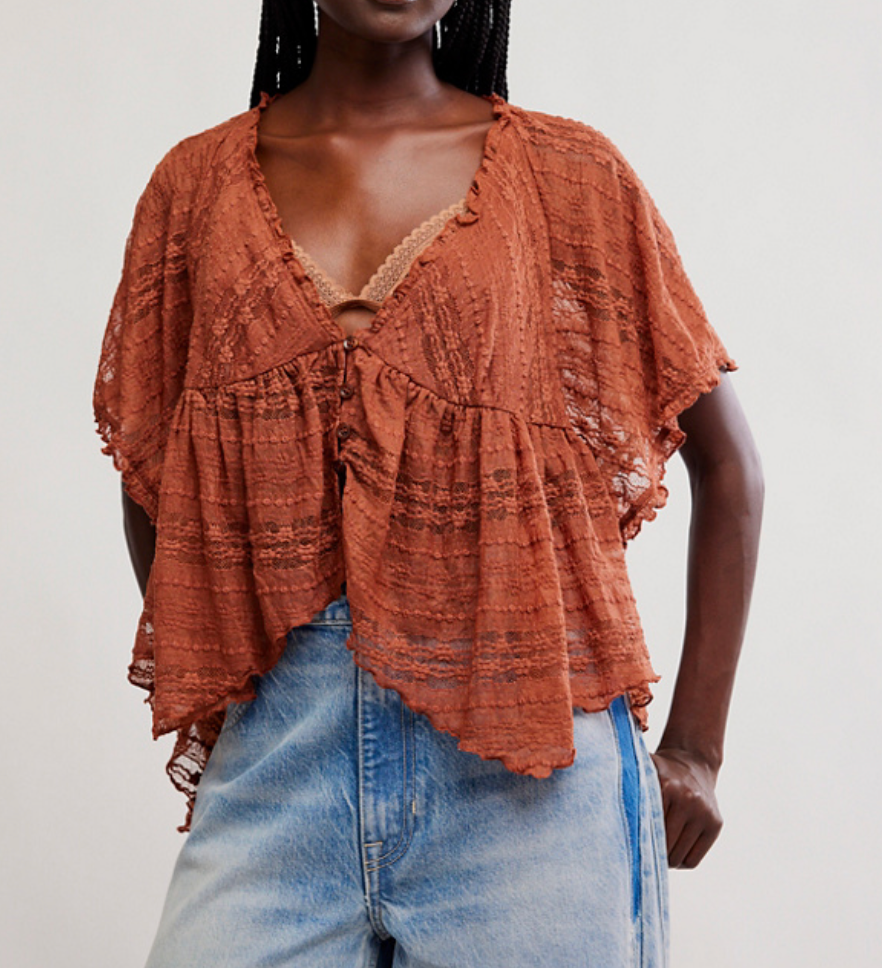 In Your Dreams Lace Top