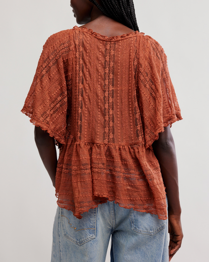 In Your Dreams Lace Top