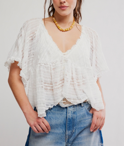 In Your Dreams Lace Top