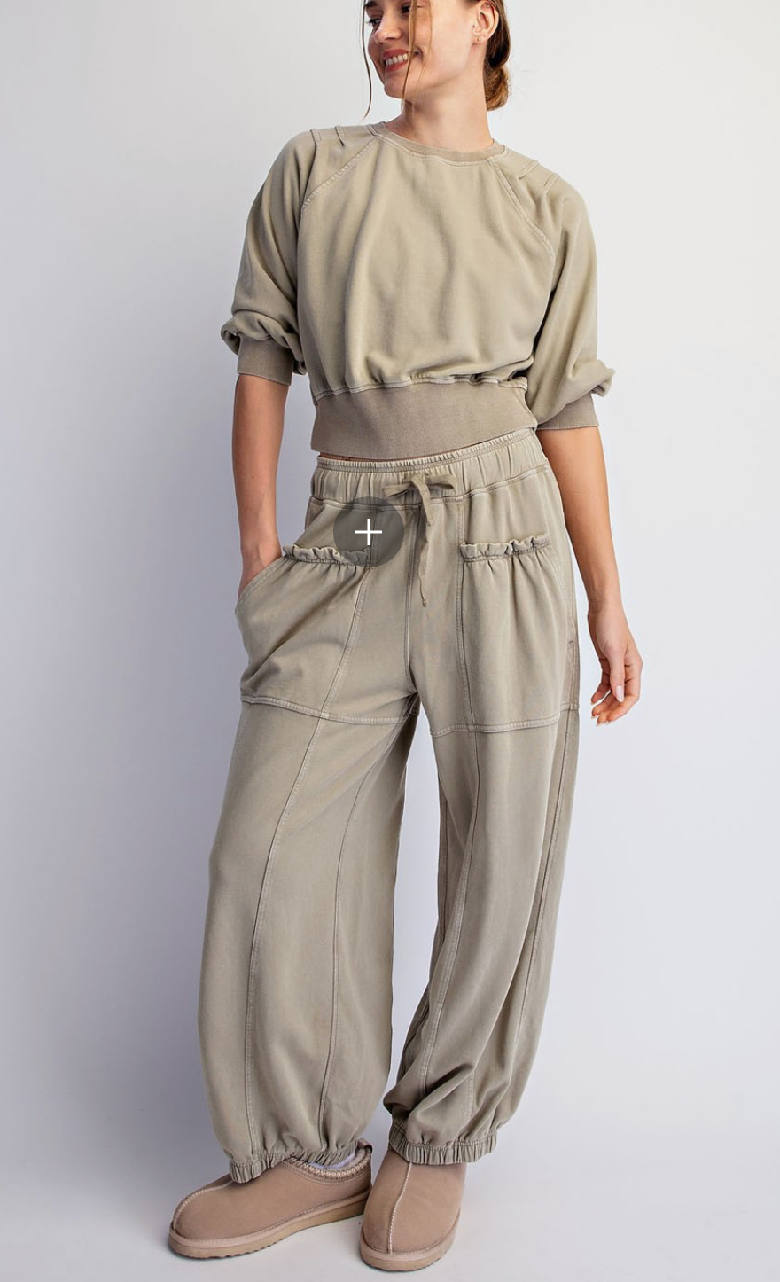 Megan Mineral Washed Cotton Set