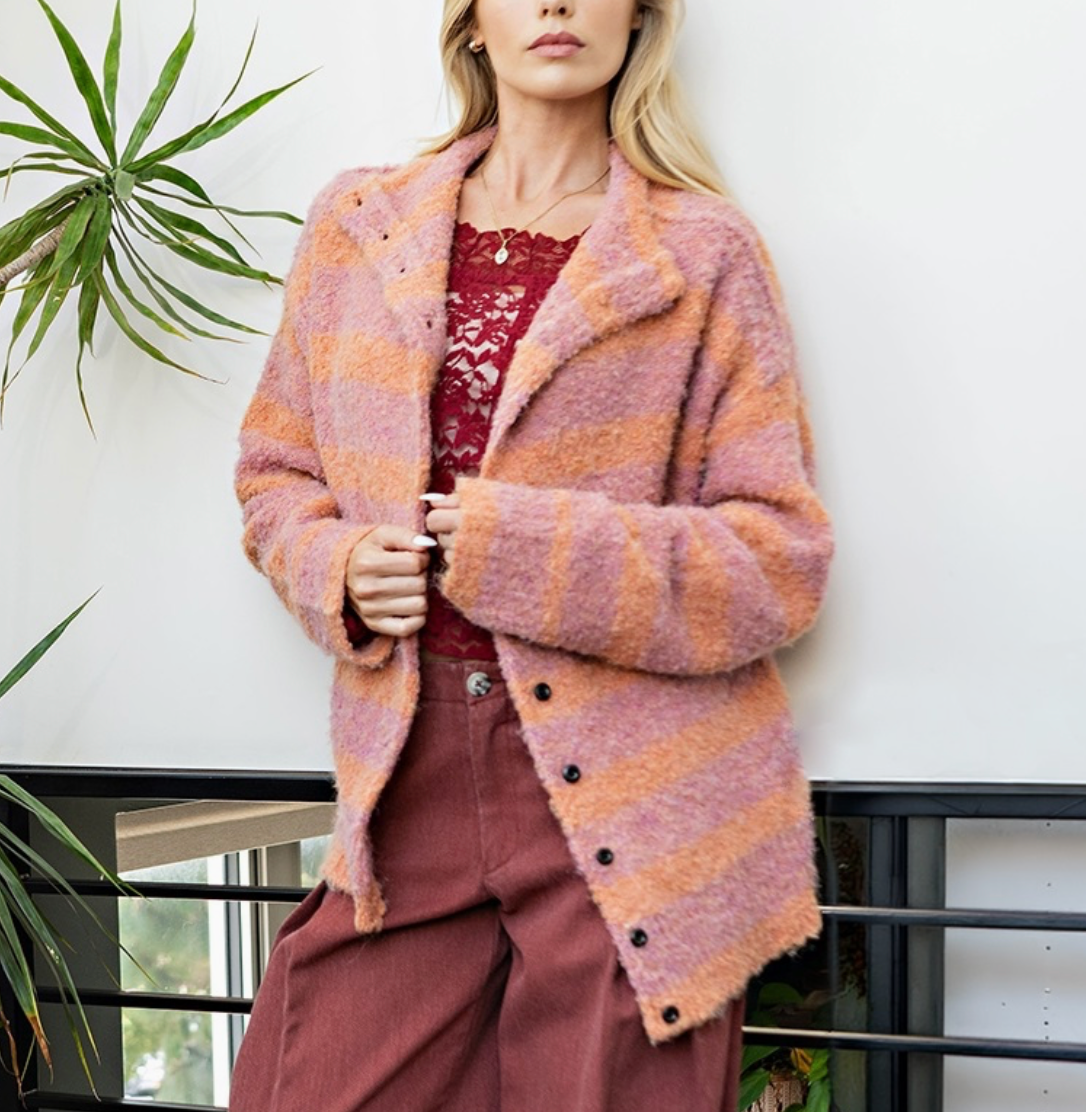 Bobbi Stripe Cardigan