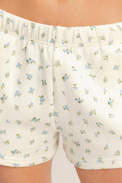 Sherry Floral Short (Two colors)