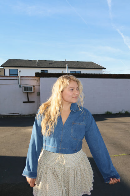 Sutton Denim Top