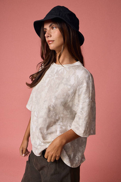 Camo Girl Ribbed Top