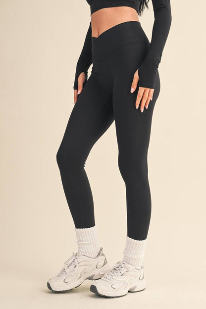 Hailey High Waist Crossover Legging