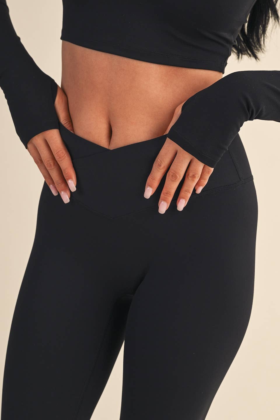 Hailey High Waist Crossover Legging