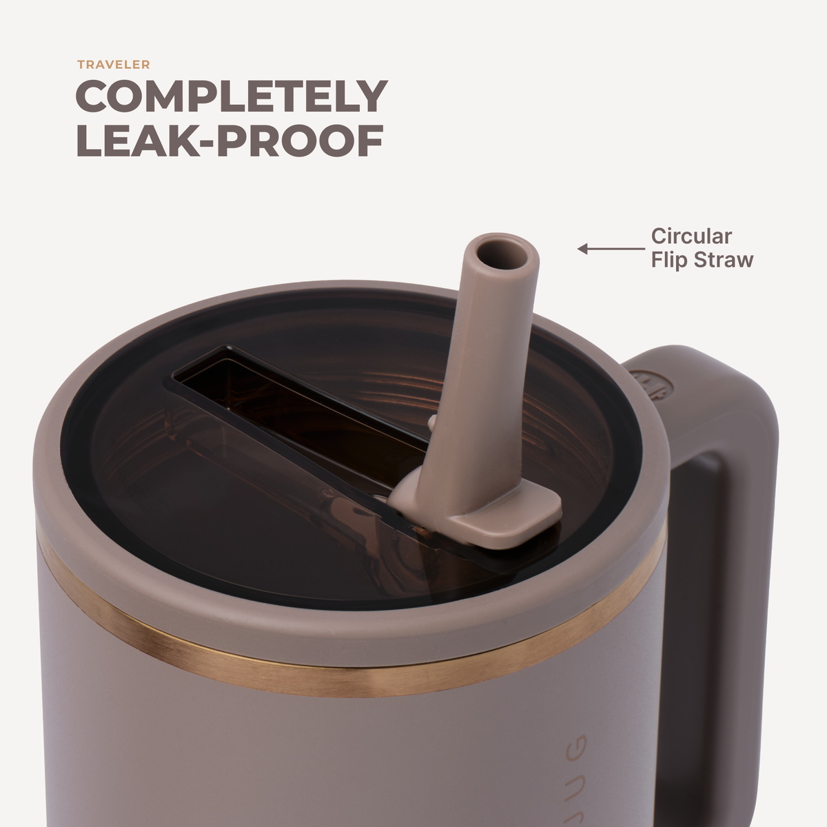 HydroJug - Clay 32 oz Traveler Tumbler
