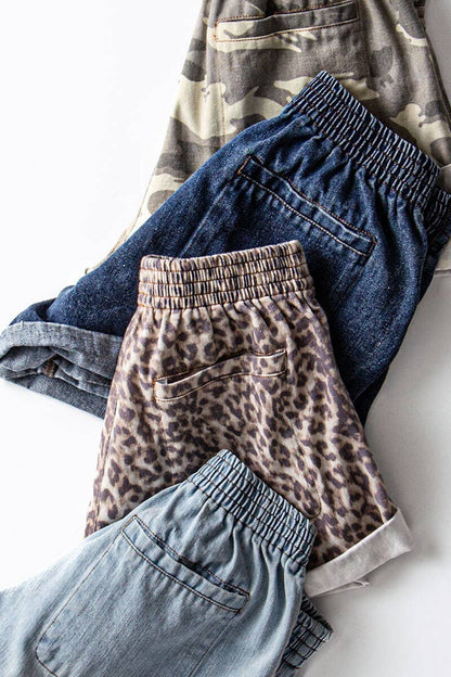 Brynn Rolled Hem Shorts