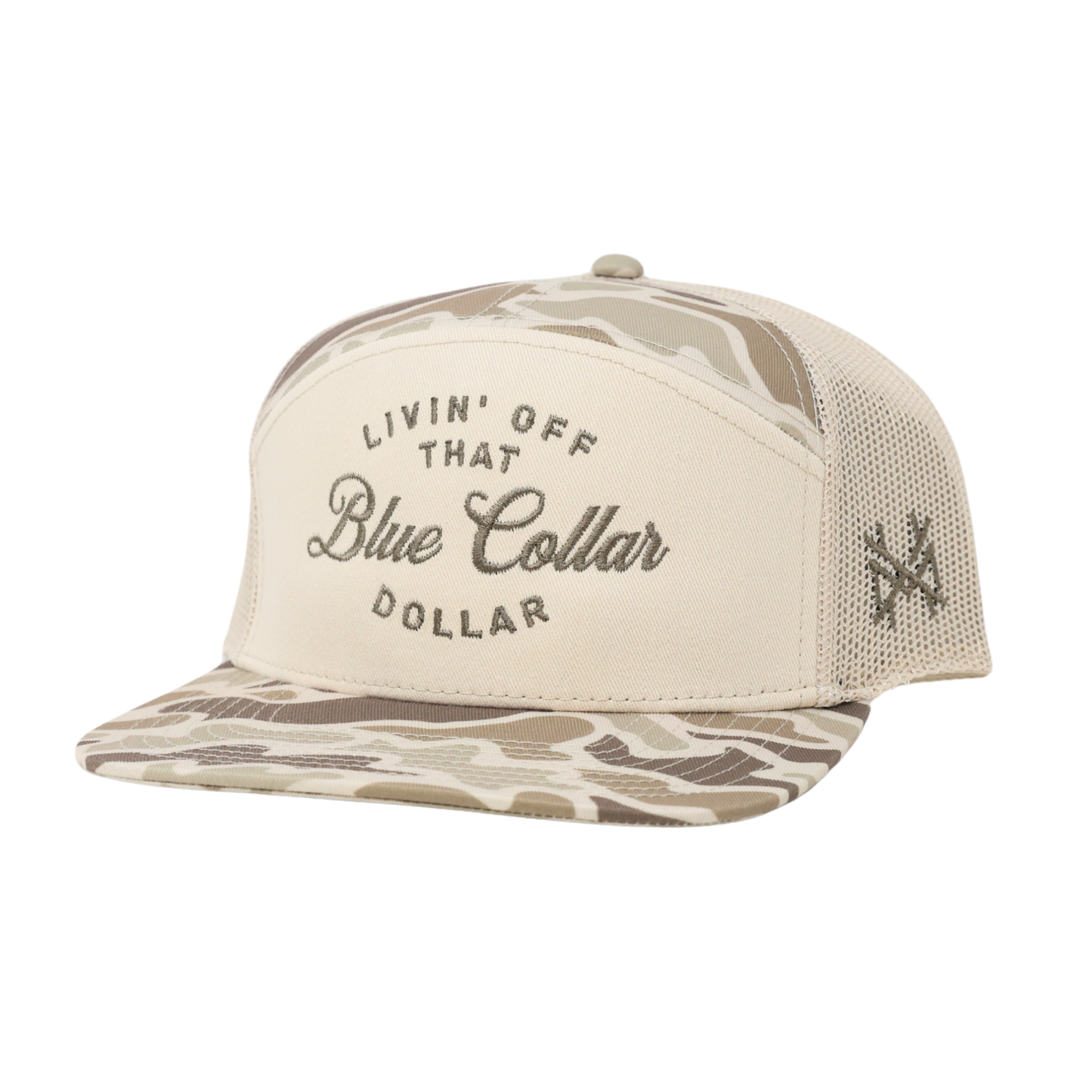 Blue Collar Dollar Trucker Hat ( Three colors)