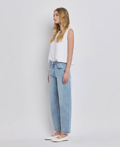 Jennie Barrel Leg Jean