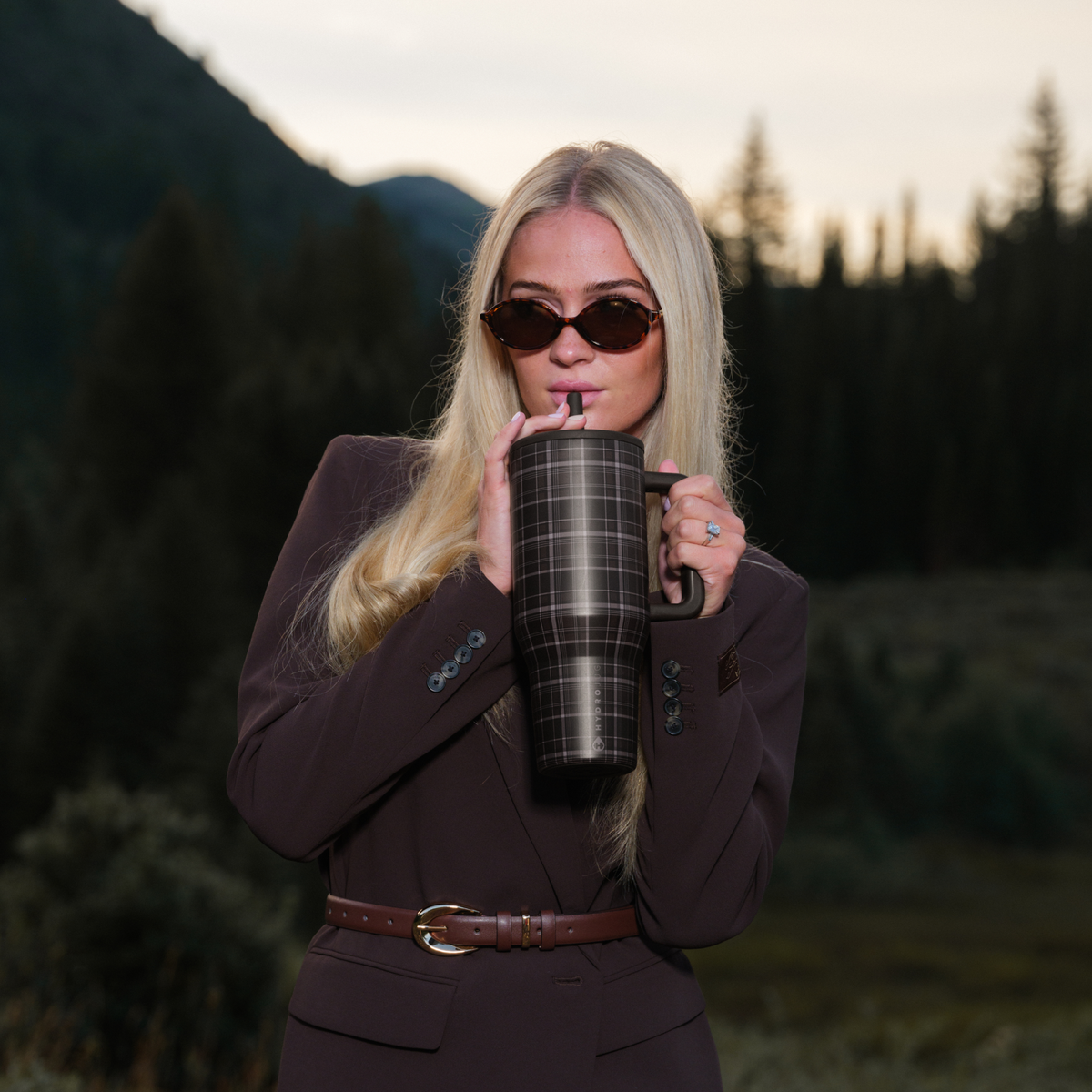 HydroJug  - Flannel 40 oz Traveler Tumbler