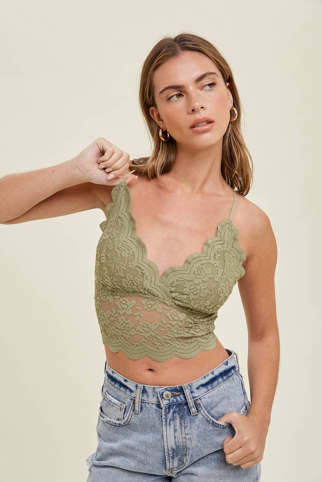 LACE LONGLINE BRAMI