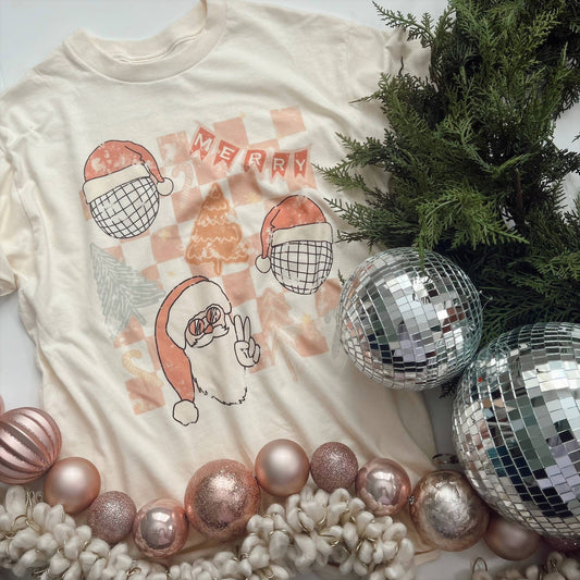 Disco Christmas Graphic Tee