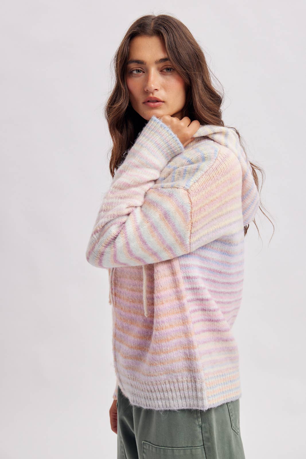 Zola Multi Stripe Hoodie