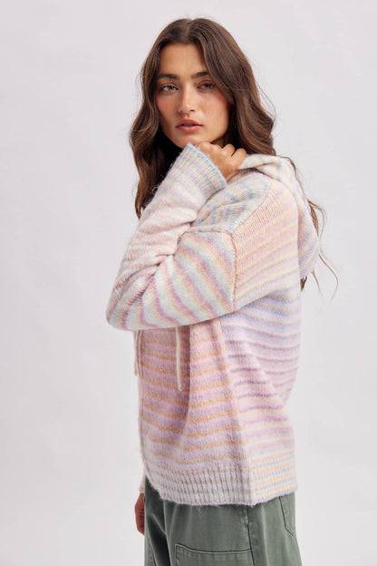 Zola Multi Stripe Hoodie