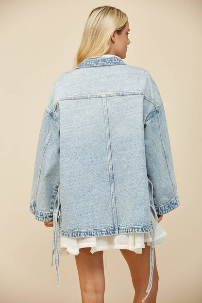 Jasmine Boho Denim Jacket