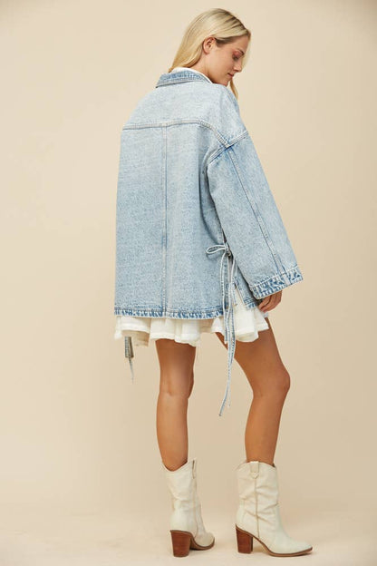 Jasmine Boho Denim Jacket