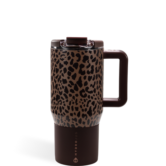 Brown Leopard 20oz Travelr