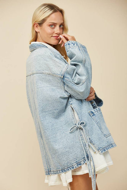 Jasmine Boho Denim Jacket