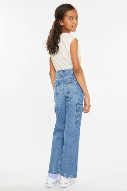 Youth Cargo Jeans