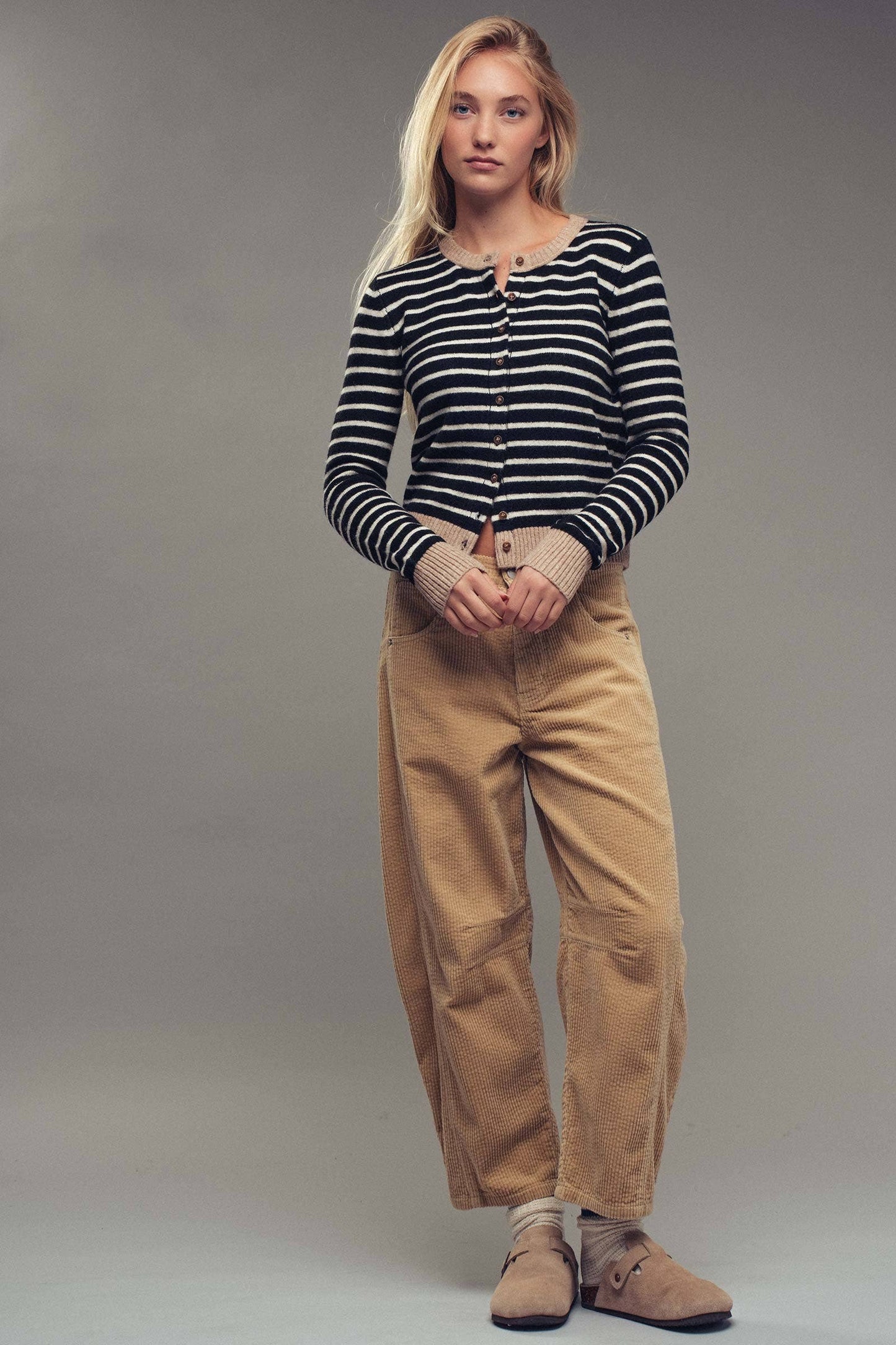 Julia Striped Cardigan