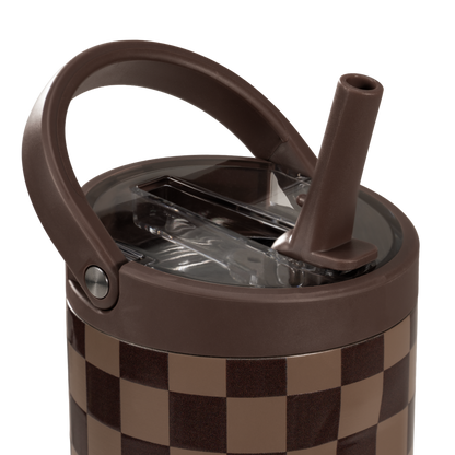 Autumn Checkers HydroJug 32 oz Sport Water Bottle