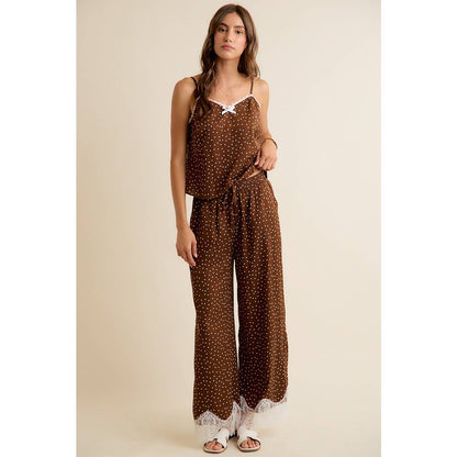 Stella Polka Dot Lace Trim