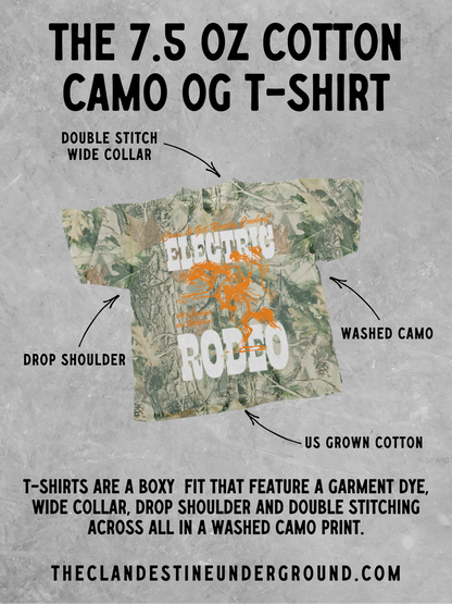 American Sweetheart, Camo Western Boxy Cotton TShirt