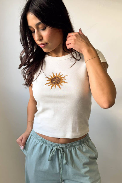 Sun OG Graphic Babydoll Tee