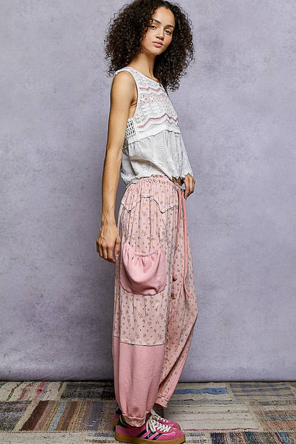 Brianna Printed Knit Pants