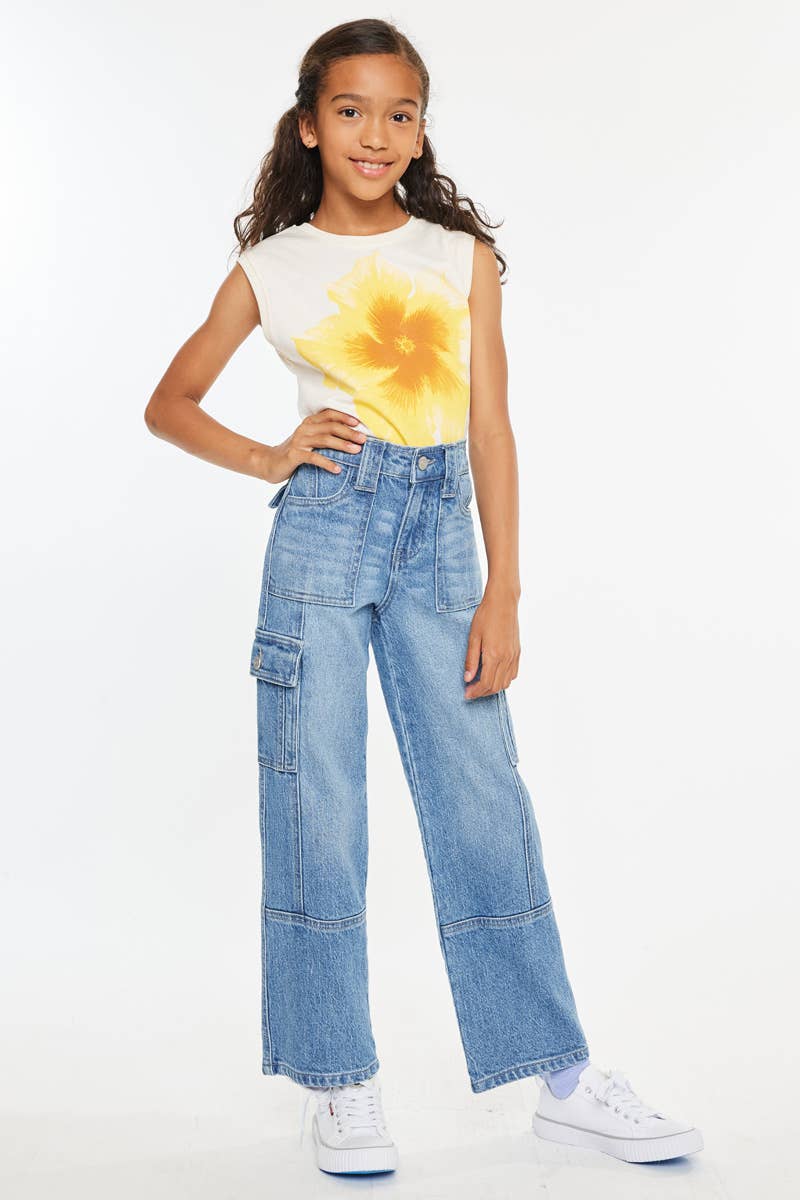 Youth Cargo Jeans