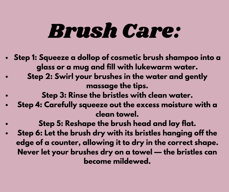 CALA Pretty in Pink 6 Piece Makeup Brush Set