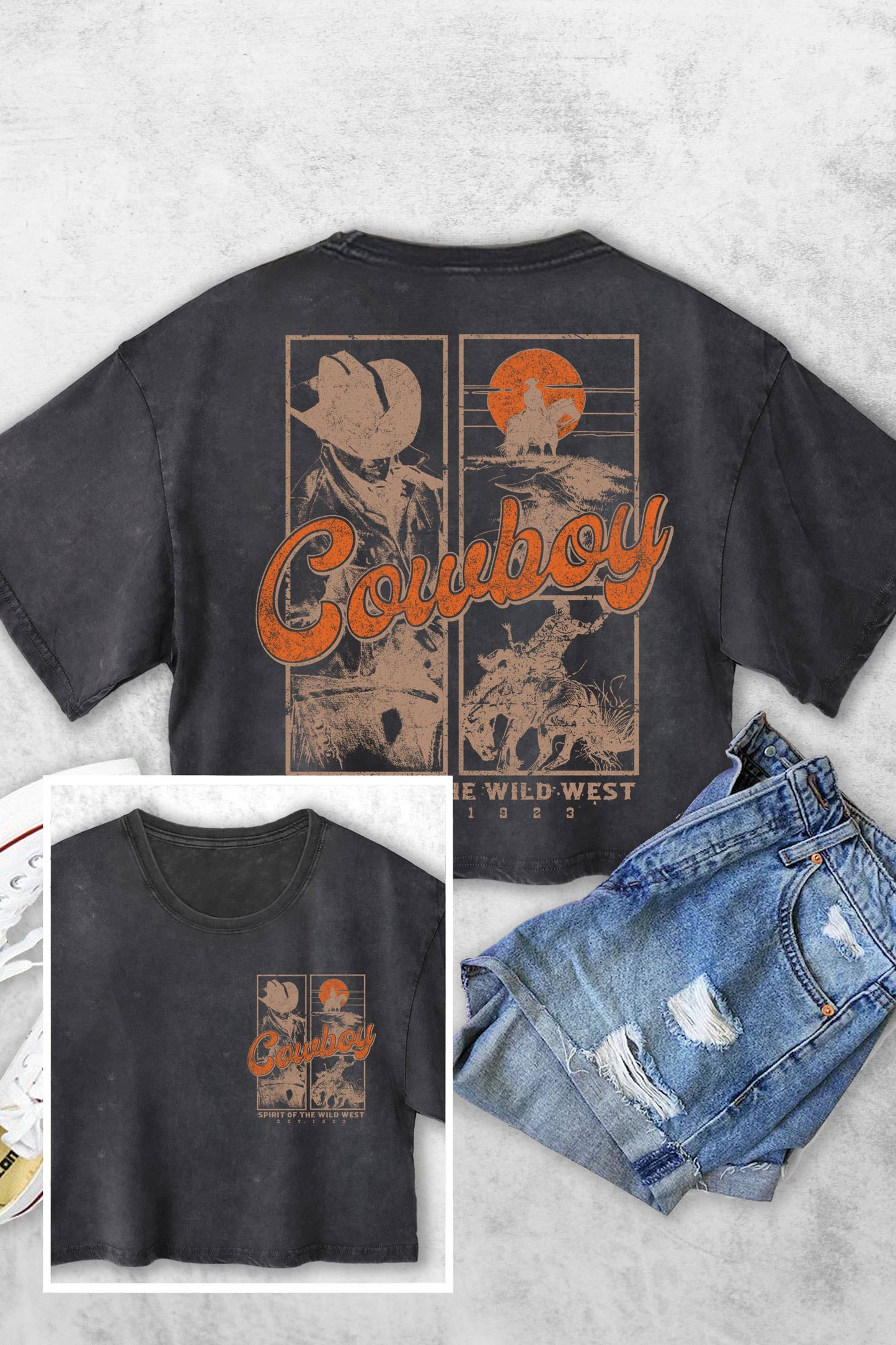Cowboy Wild West Graphic Tee