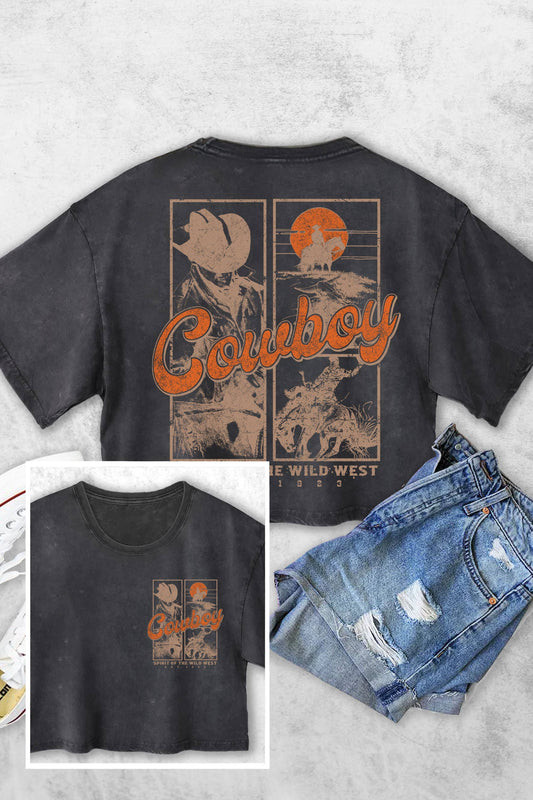 Cowboy Wild West Graphic Tee