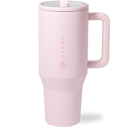 Pink Sand HydroJug 40 oz Traveler Tumbler