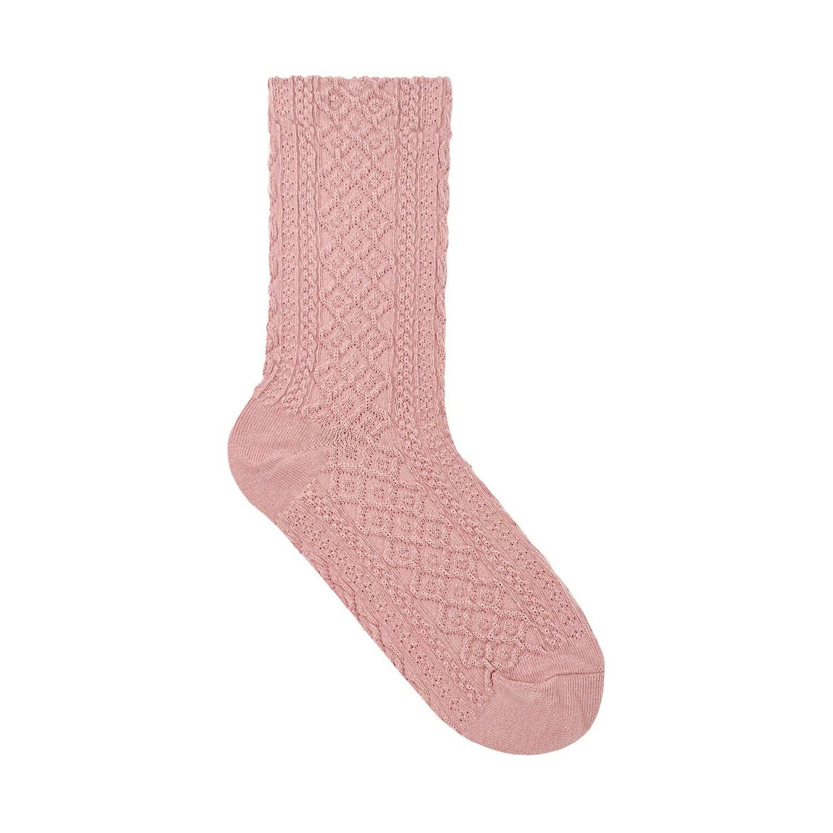 Women's Crew Waffle Twist Socks