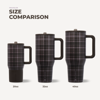 HydroJug  - Flannel 40 oz Traveler Tumbler