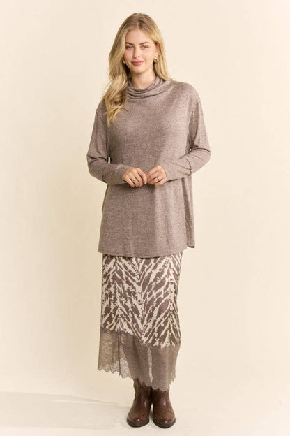 Animal Print Skirt