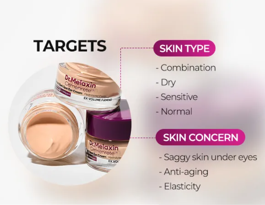 DR MELAXIN Calcium Dark Spot Eye Cream
